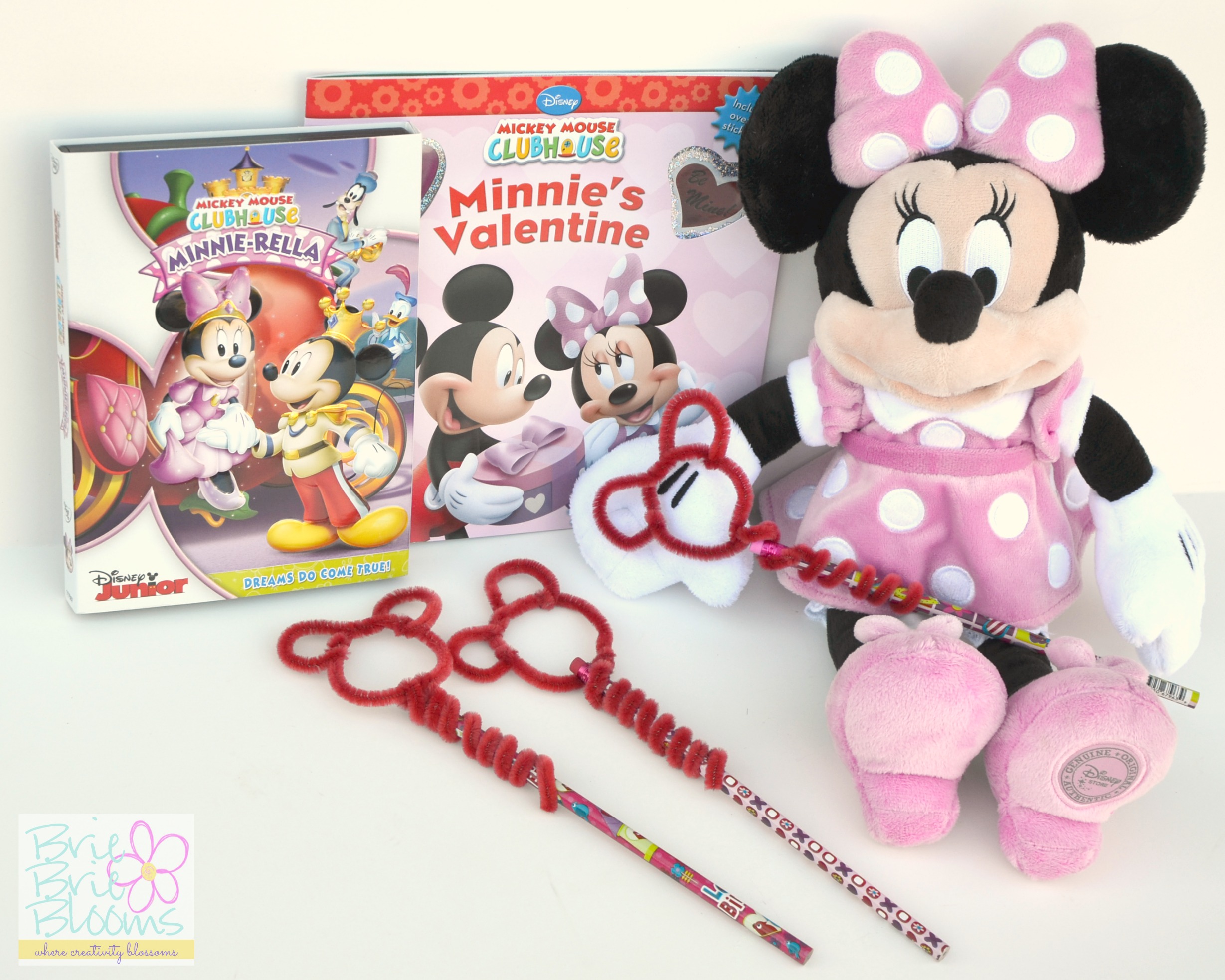 Mickey Mouse Clubhouse Minnie-rella DVD & DIY Mickey Pencil