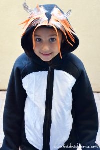 DIY Macaroni Penguin Costume Brie Brie Blooms