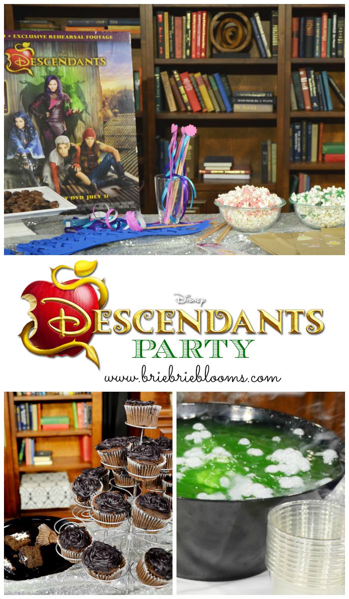 Disney Descendants Party Brie Brie Blooms