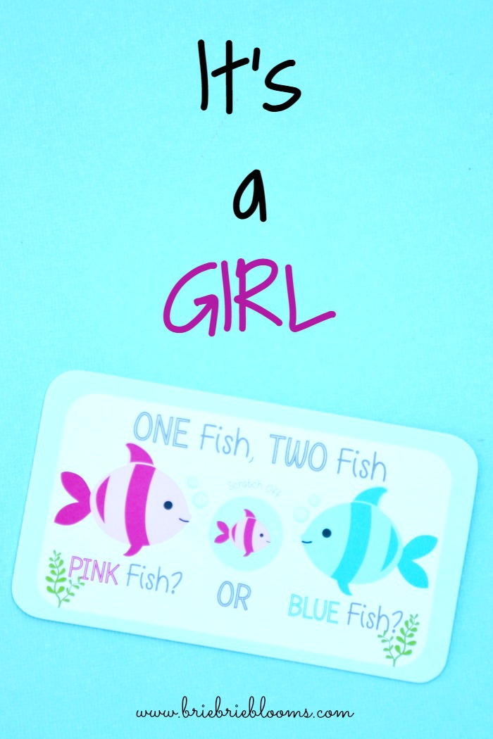 one fish two fish pink fish blue fish gender reveal - Google