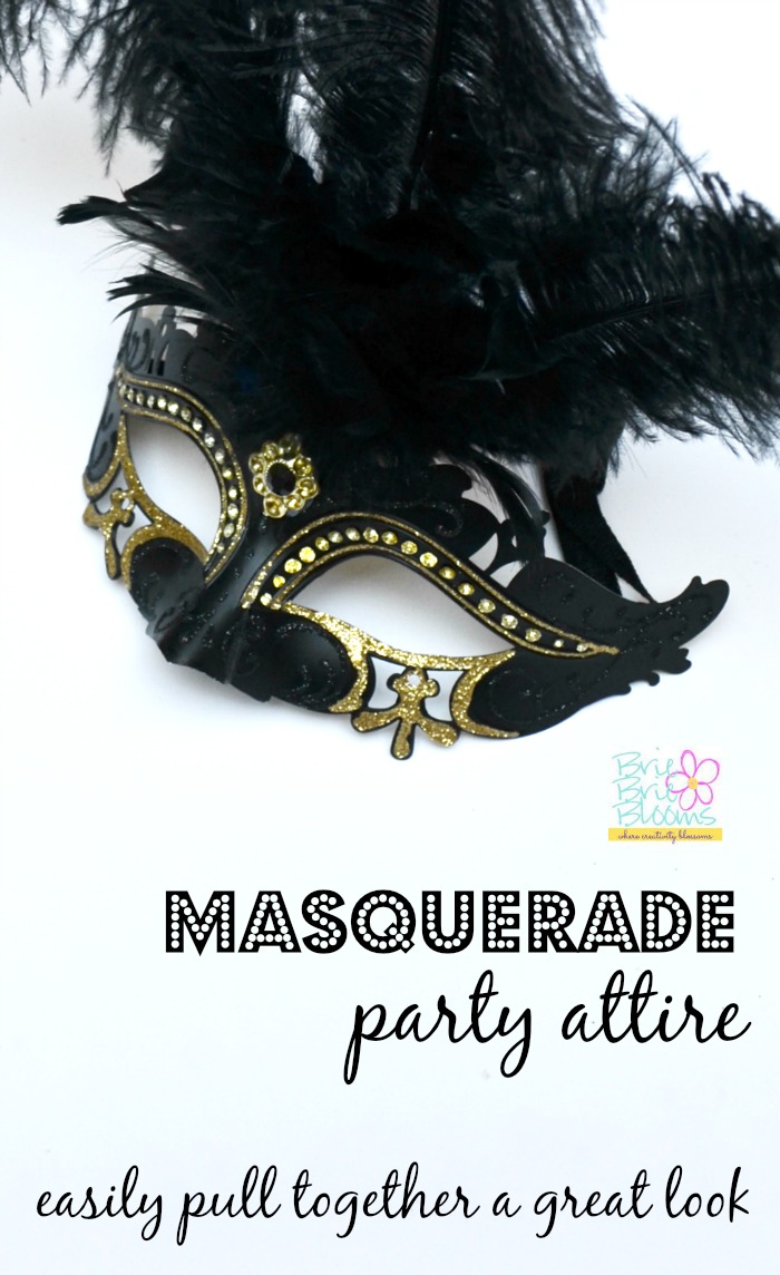 Masquerade gala attire top