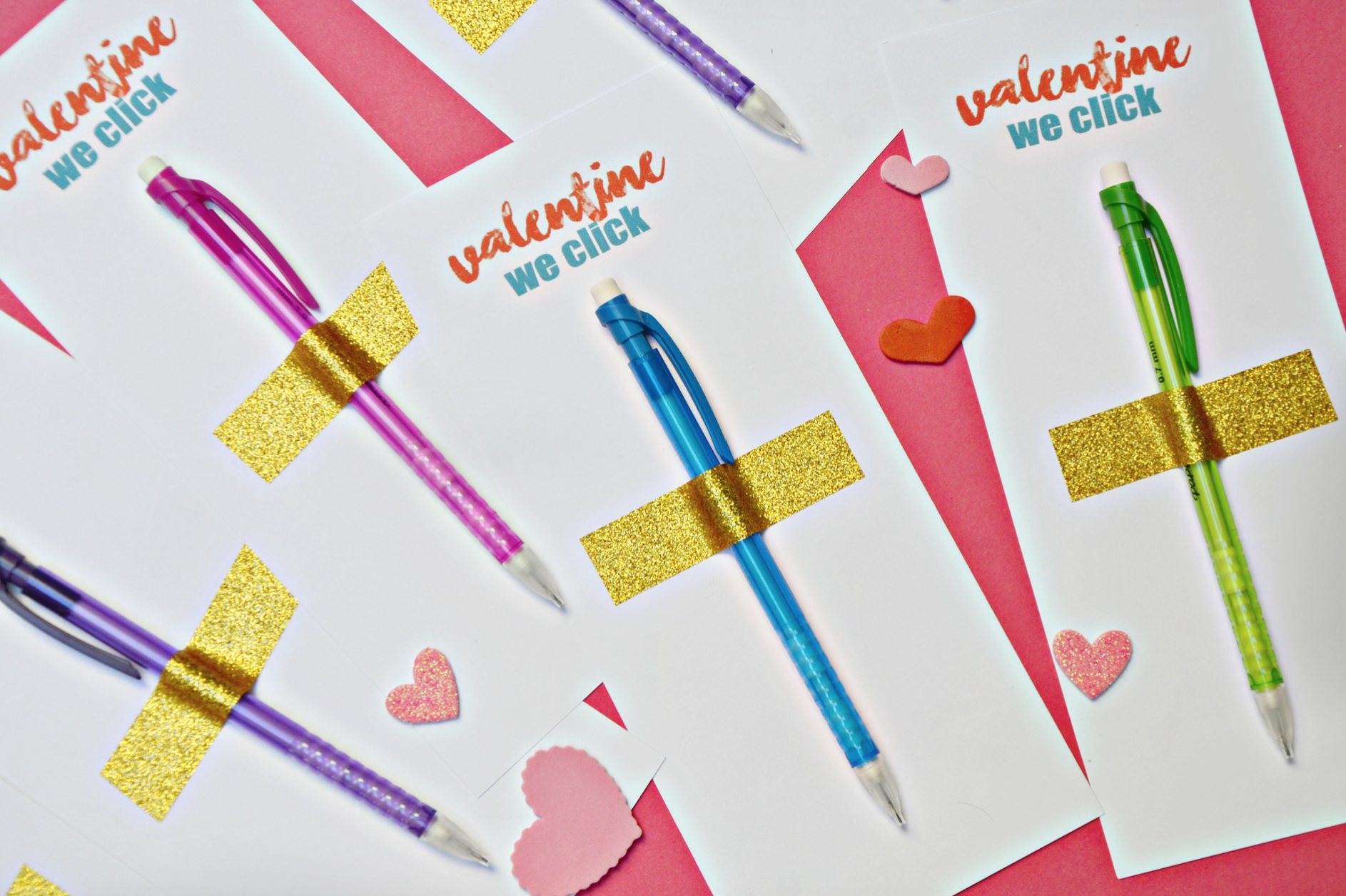 Happy Valentines Pencils 