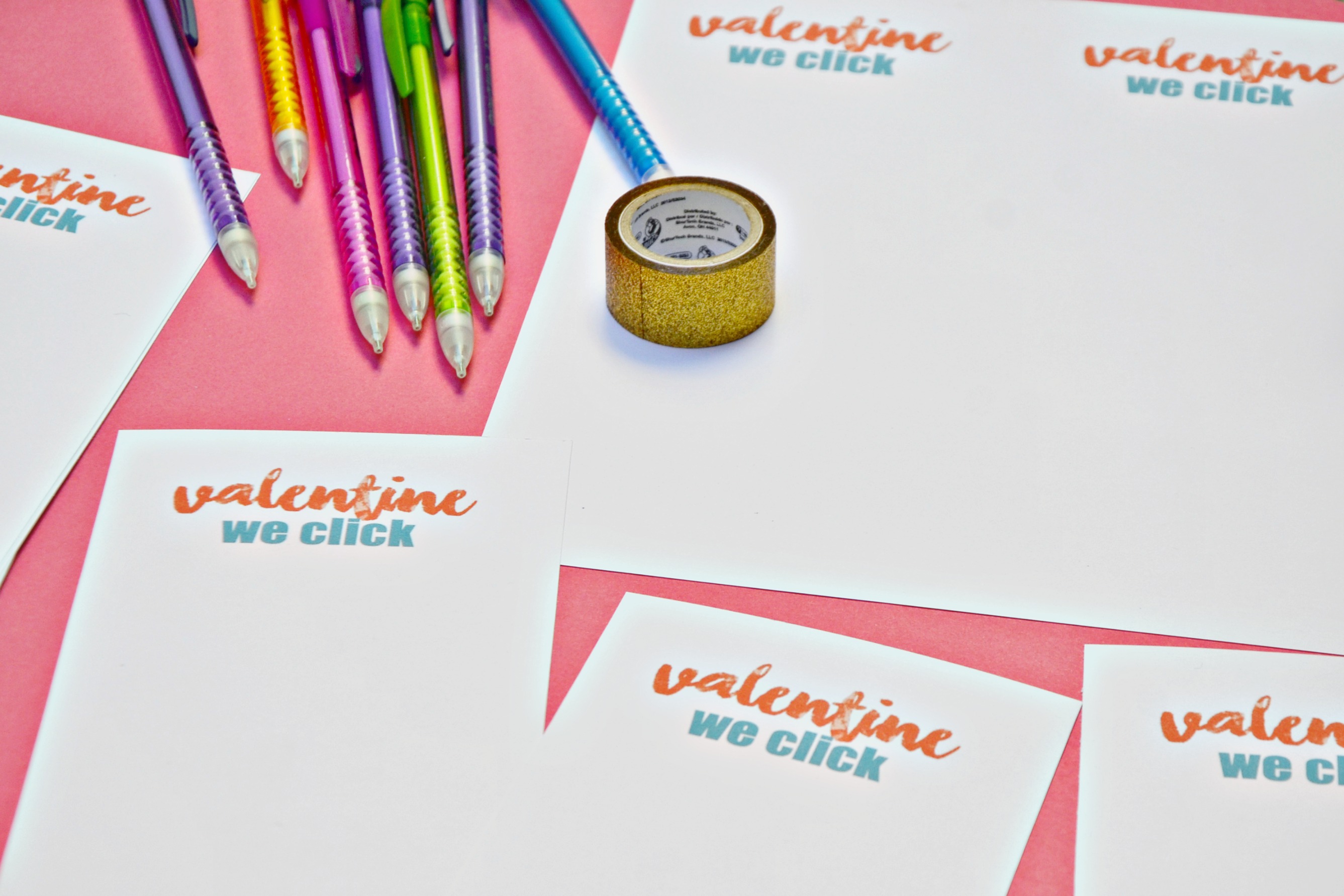 Free Printable Classroom Valentine's Day Cards - Pencil Valentines