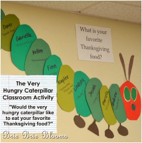 Brie Brie Blooms, The Very Hungry Caterpillar Classroom Activity, Cover