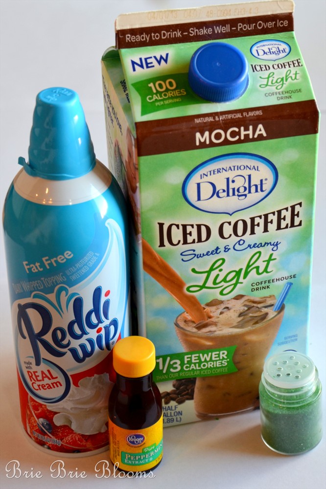 Low Calorie Mocha Mint Iced Coffee with International ...