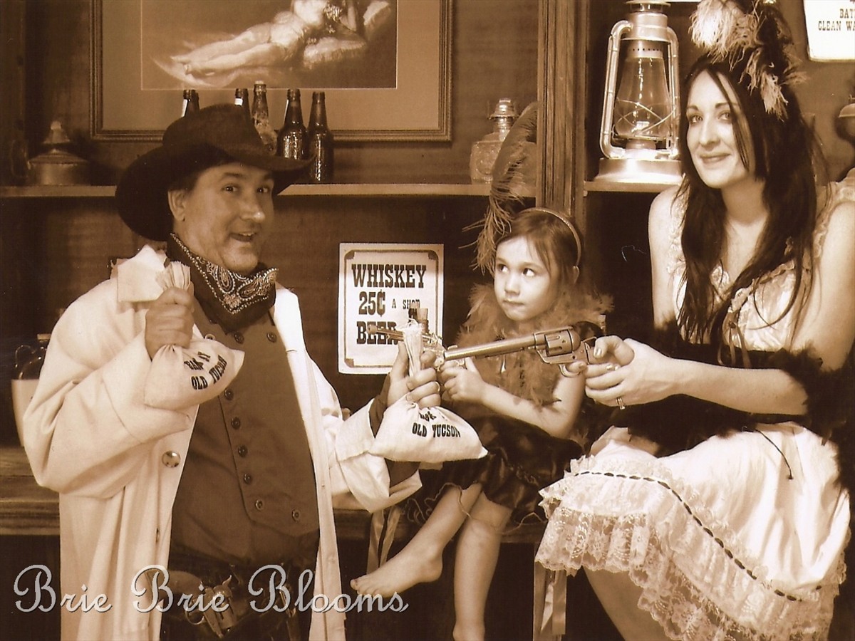 Brie Brie Blooms, Old Tucson Studios, Arizona Family Fun