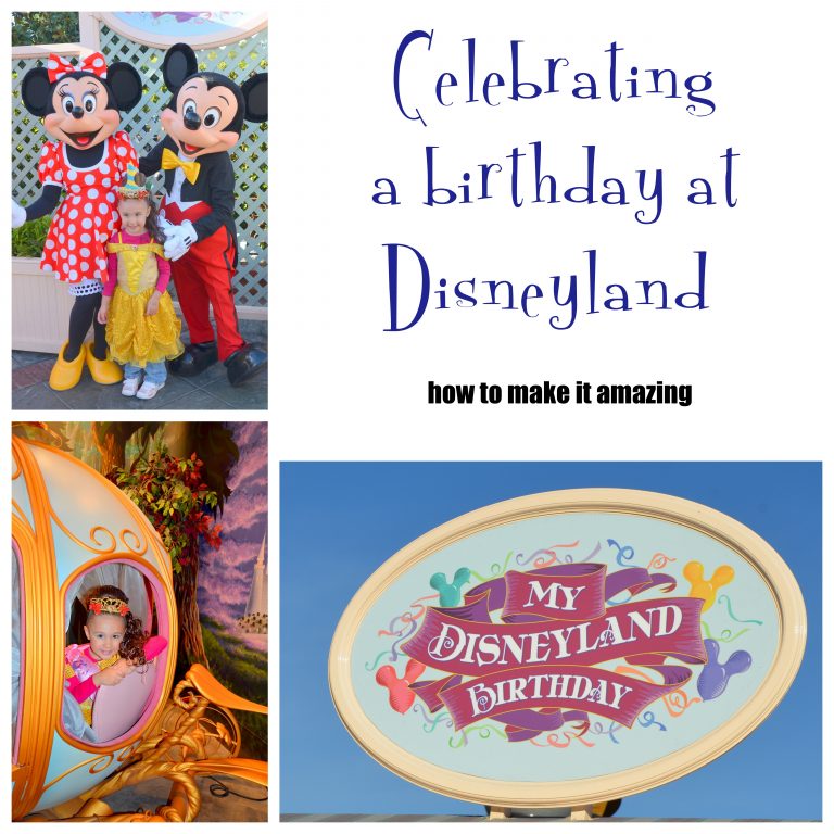 Celebrating a Birthday in Disneyland How To Make It Amazing! Brie