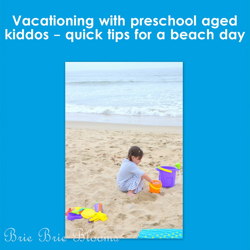 Brie Brie Blooms, Vacationing with Preschool Aged Kiddos - quick tips for a beach day, #springbreak #traveltips (2)