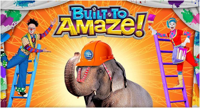 Ringling Bros. and Barnum & Bailey presents Built to Amaze {family tickets giveaway}