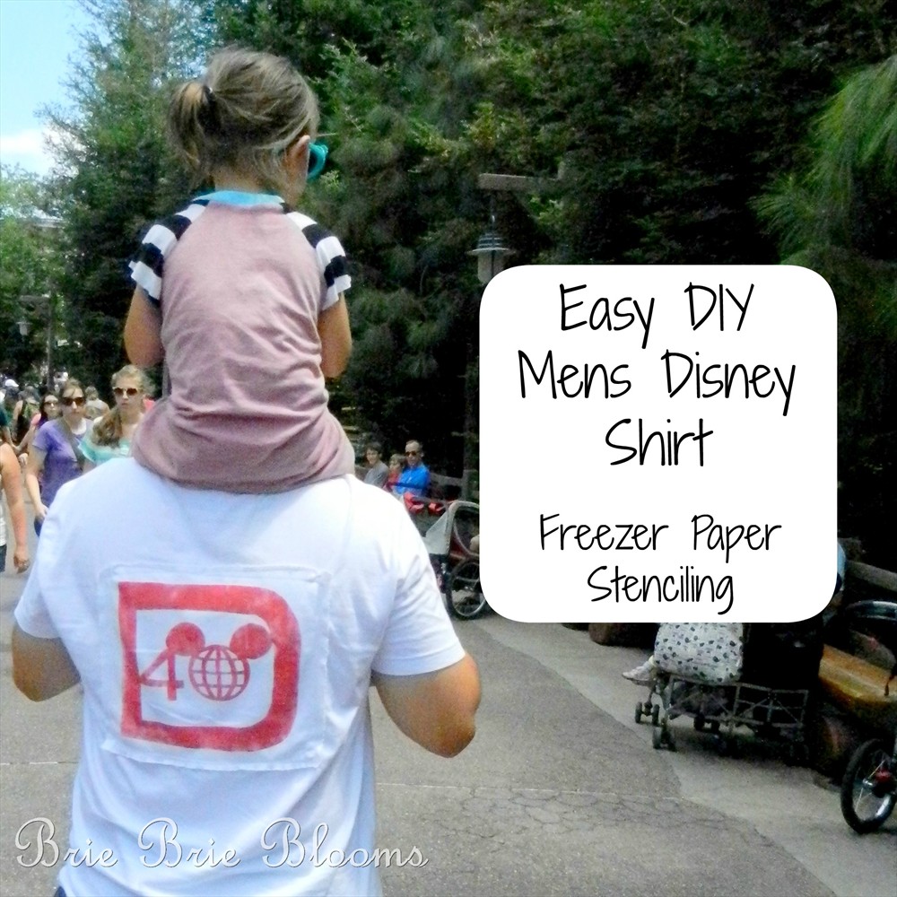 Easy DIY Mens Disney Shirt (2)