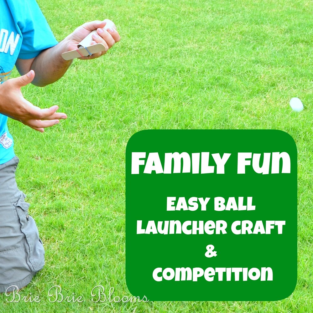Family Fun, Easy Ball Launcher Craft and Competition (8)