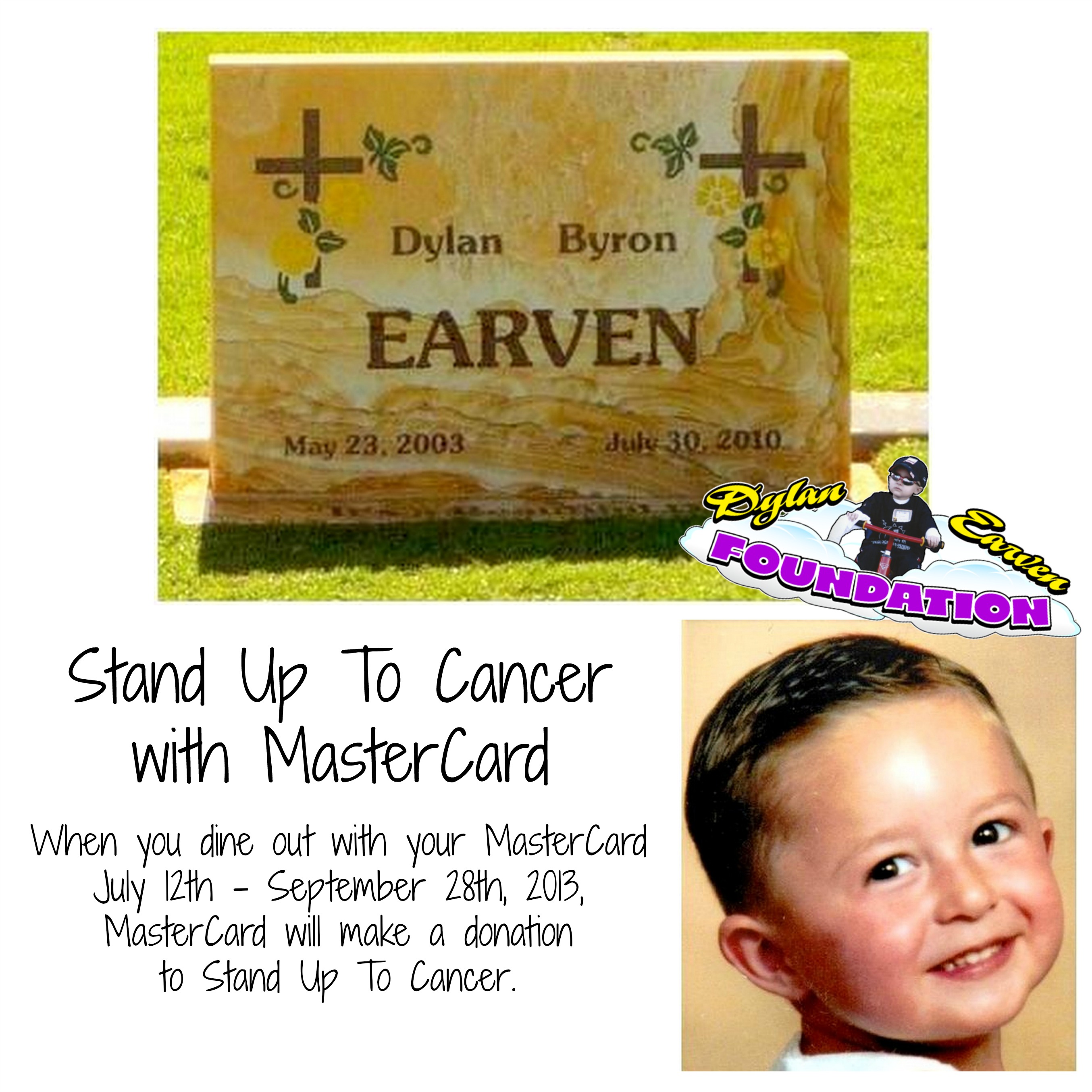 The Dylan Earven Foundation, Stand Up To Cancer with MasterCard #DoGood #MC (9)
