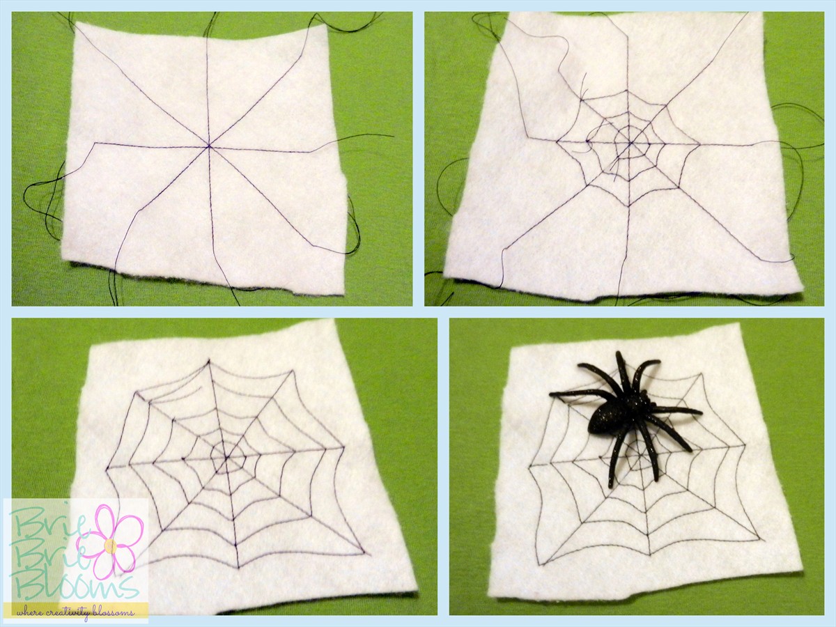 DIY Spider Web Headband, sewing tutorial