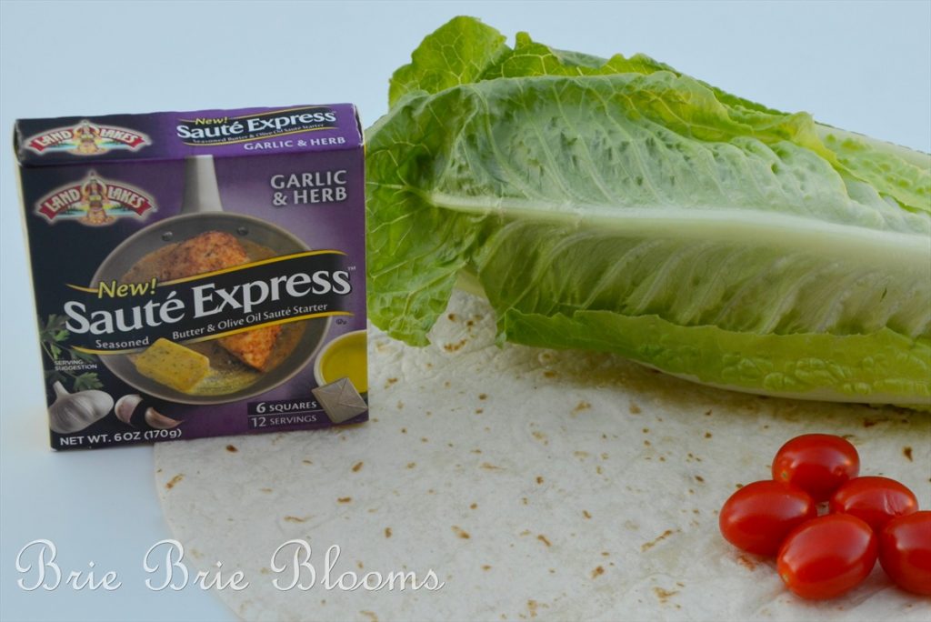 Garlic and Herb Chicken Wraps Brie Brie Blooms