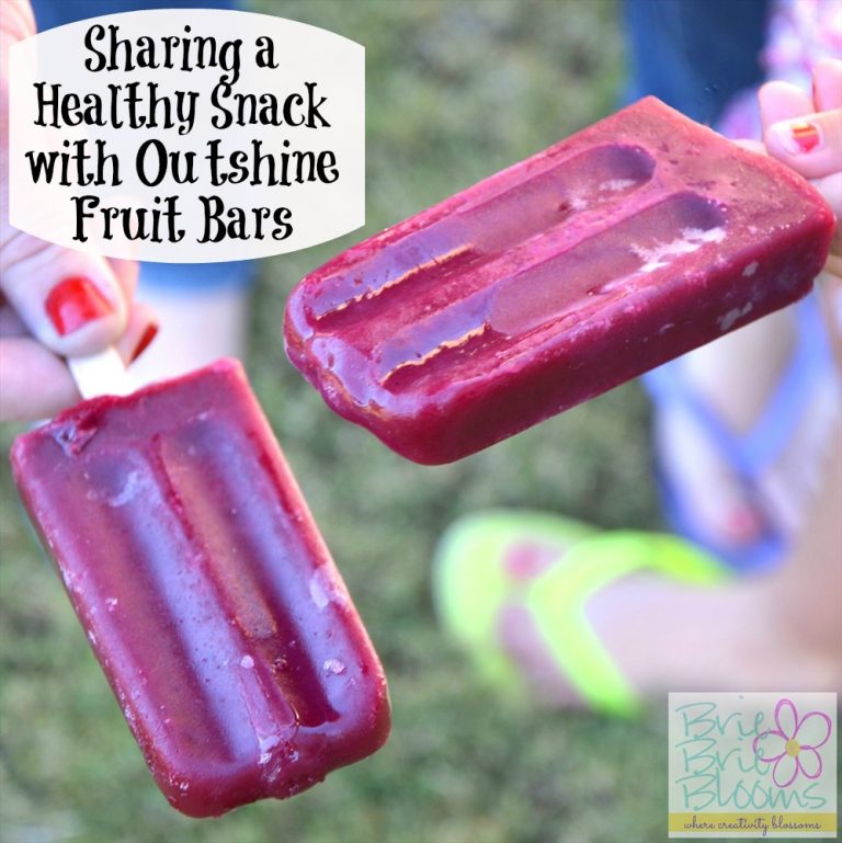 Sharing a Healthy Snack with Outshine Fruit Bars Brie Brie Blooms