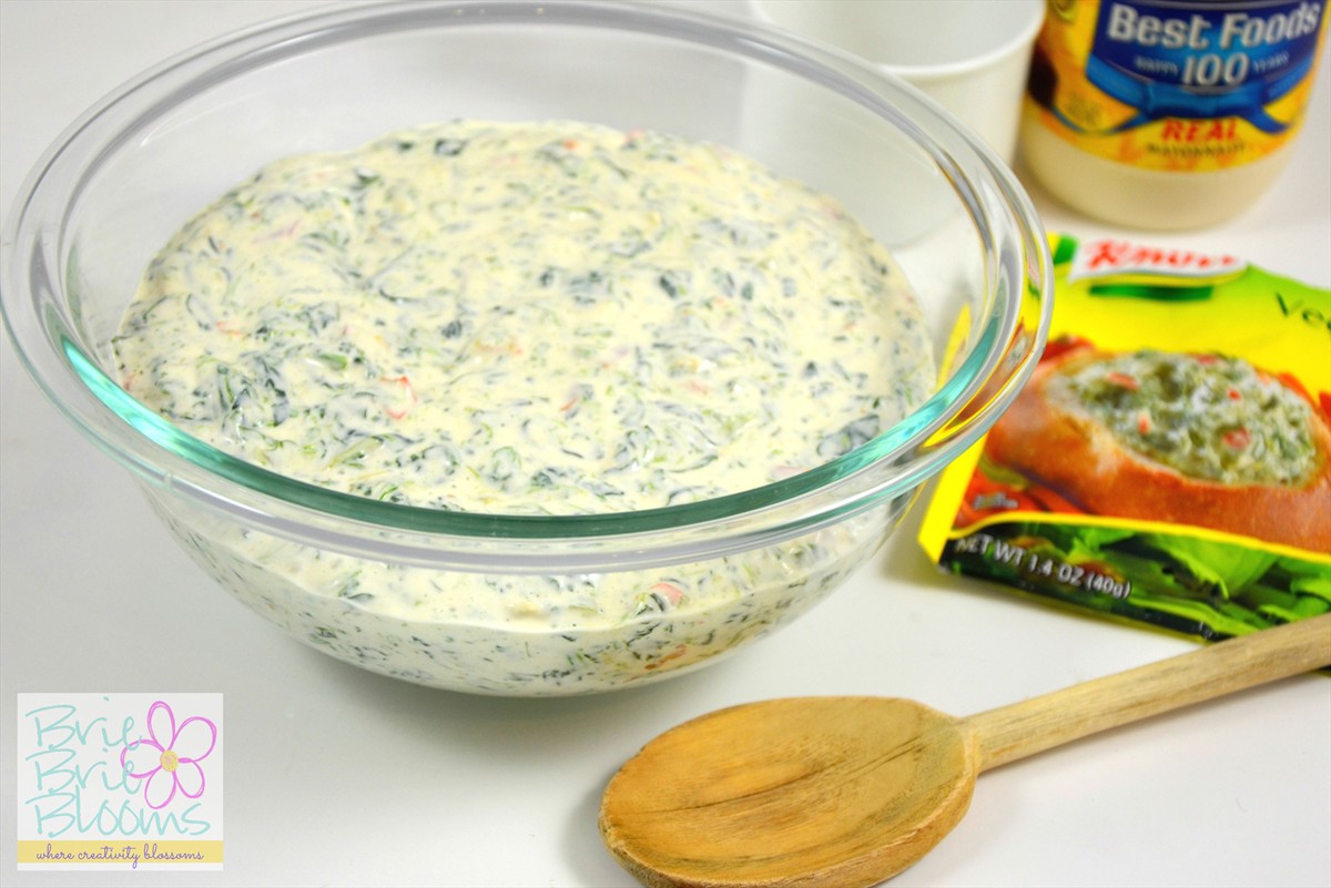 Spinach Dip with Fresh Produce from Walmart, dip #shop #cbias