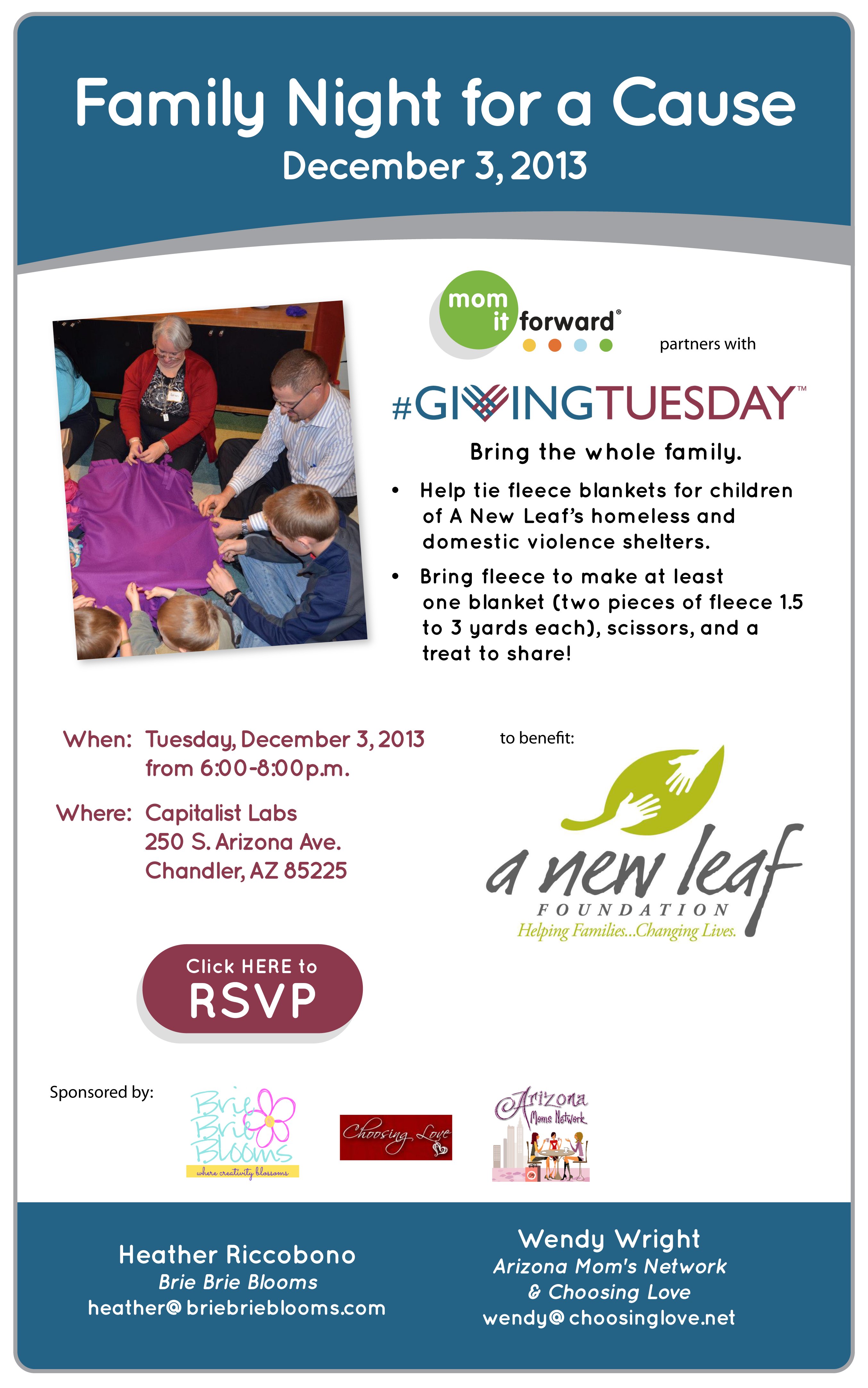 Arizona Giving Tuesday event, December 2013