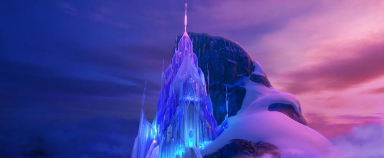FROZEN Elsa's castle