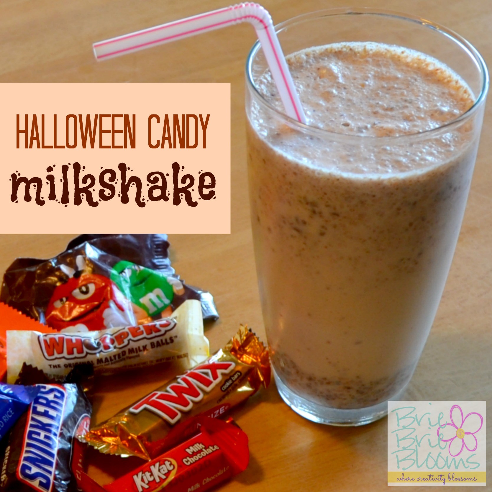Halloween Candy Milkshake