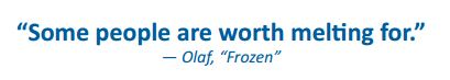Olaf quote