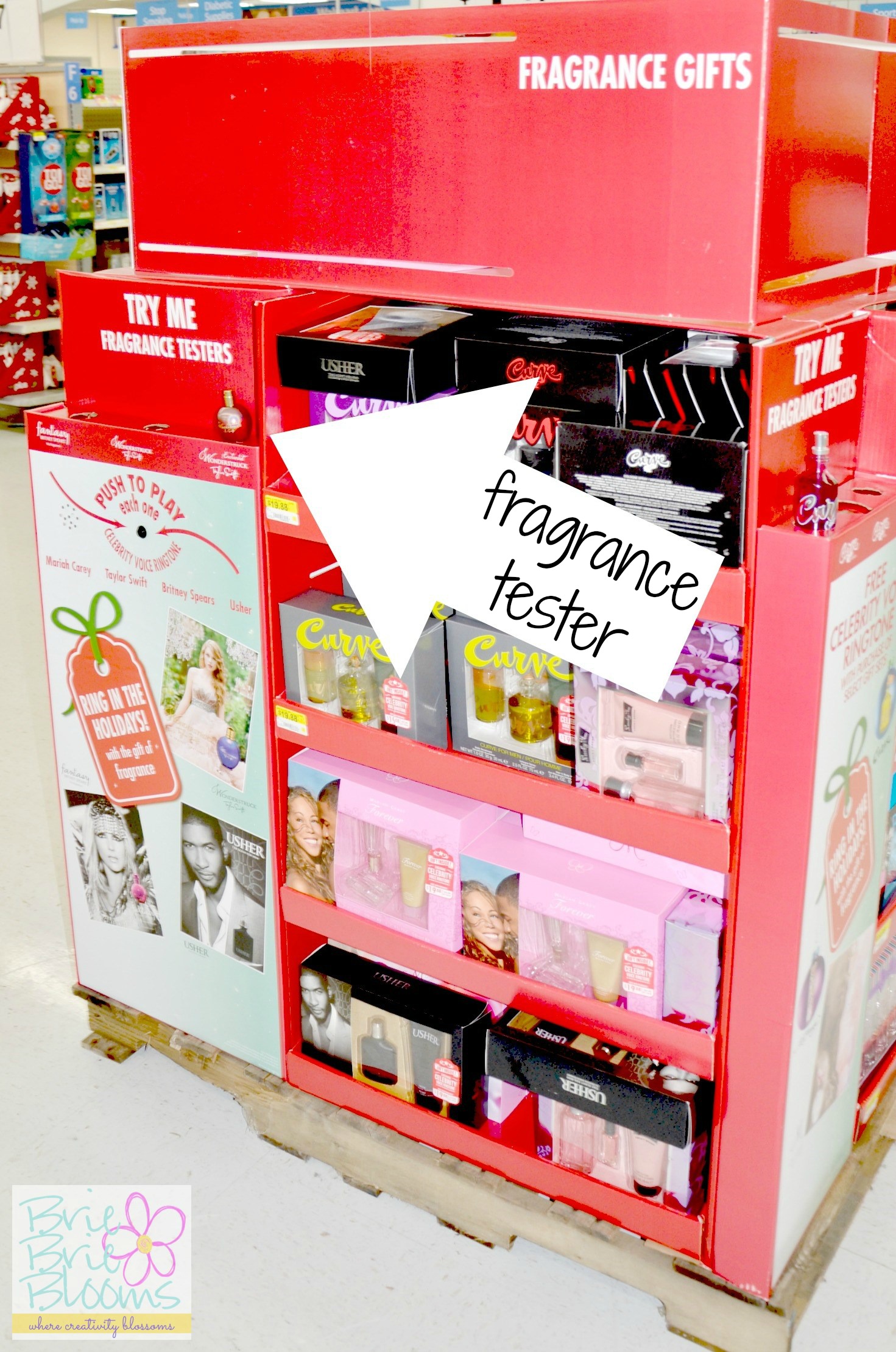 Walmart holiday gift set in store fragrance tester #scentsavings #shop #cbias