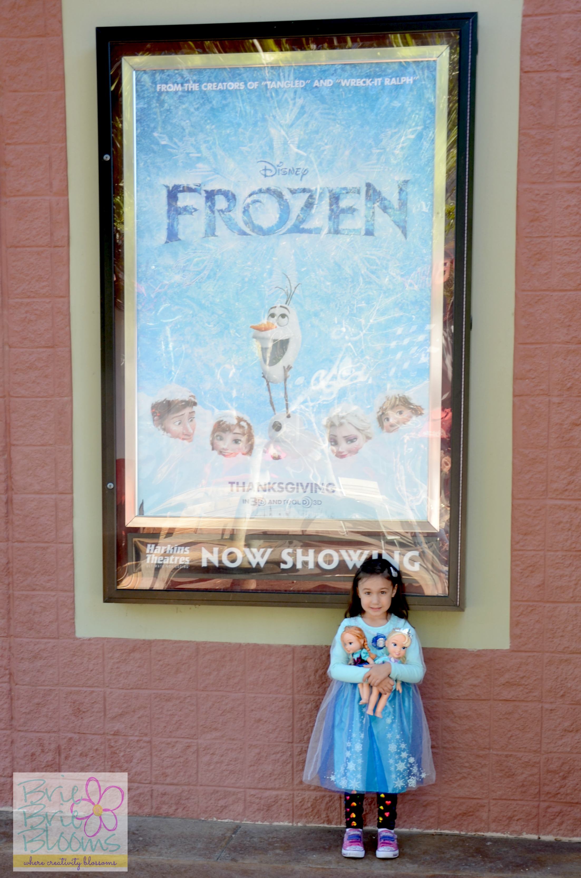FROZEN at the movies on your birthdayy #FrozenFun #shop #cbias