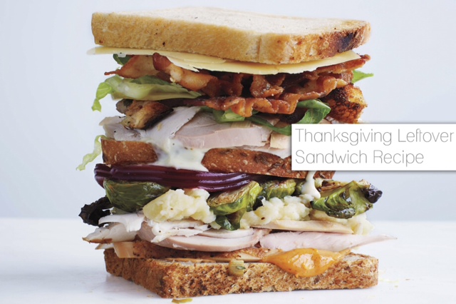 Fancy Shanty Leftover Turkey Sandwich