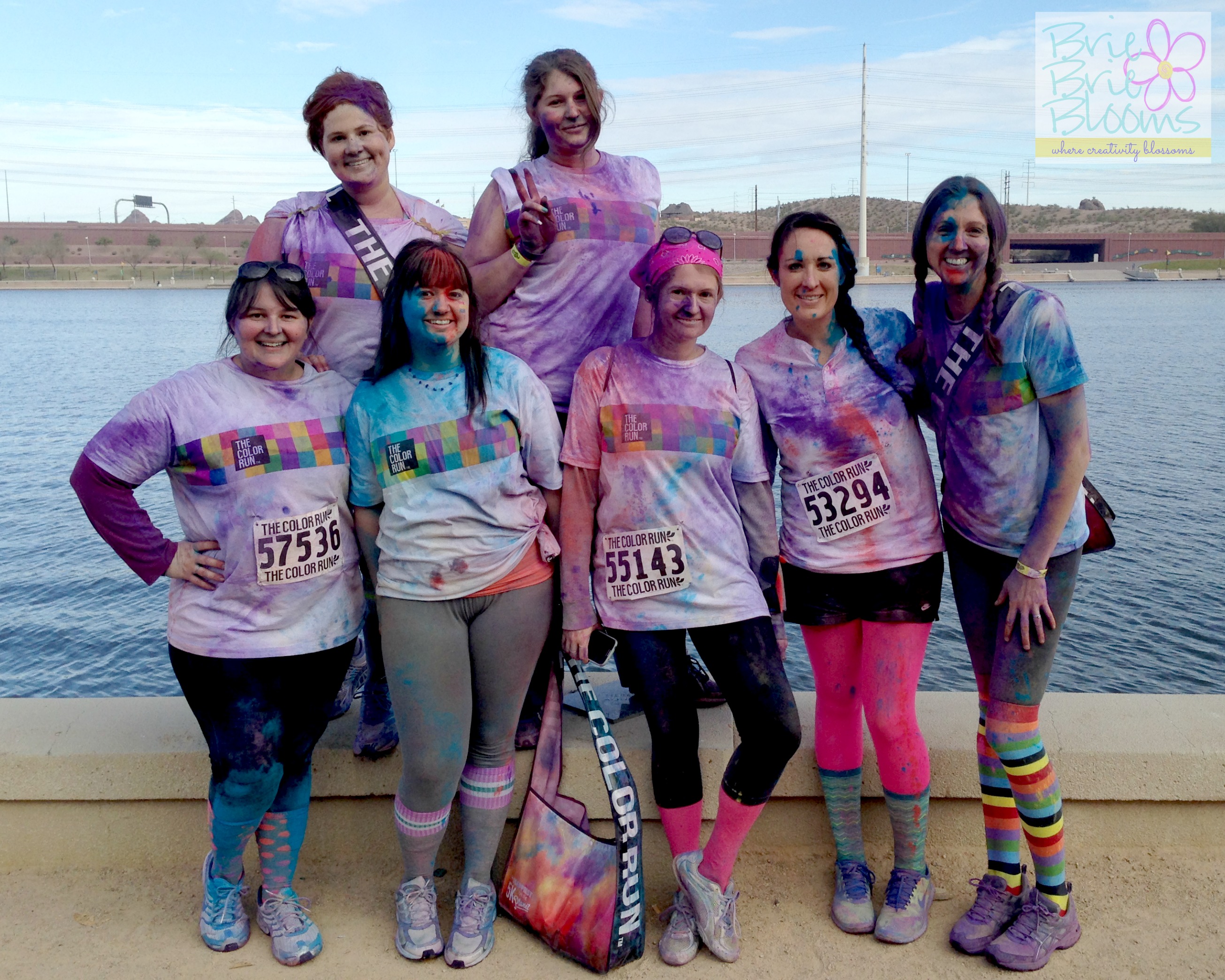 #AZColorBloggers after The Color Run