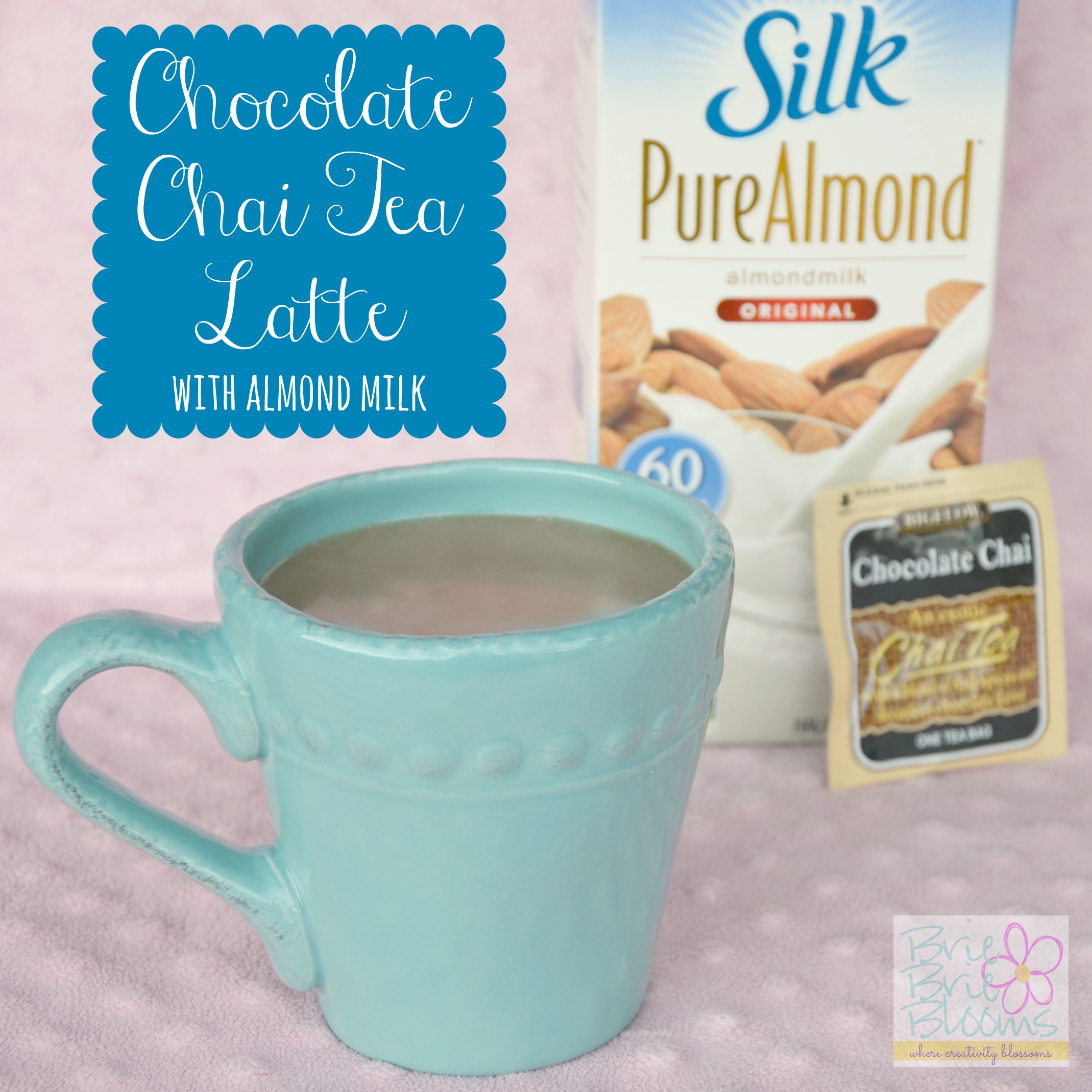 Chocolate Chai Tea Latte with Almond Milk