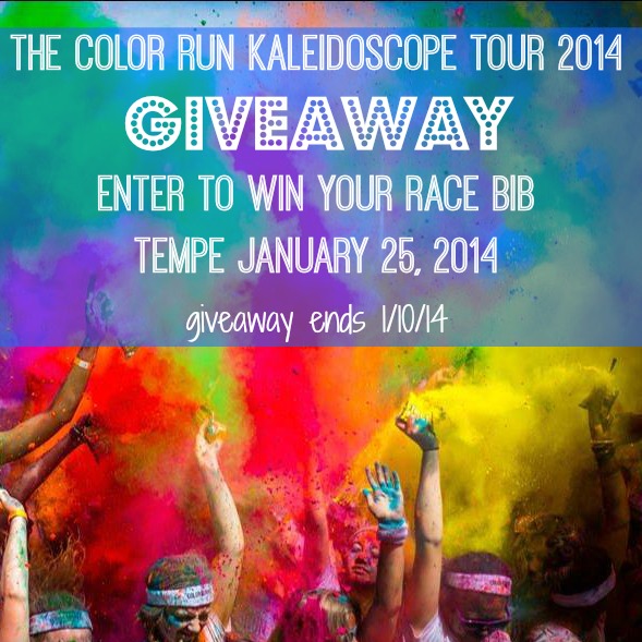 The Color Run 2014 Tempe giveaway
