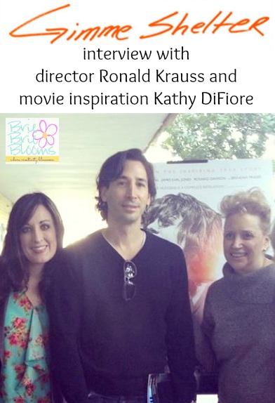 my interview with Gimme Shelter director Ronald Krauss and movie inspiration Kathy DiFiore