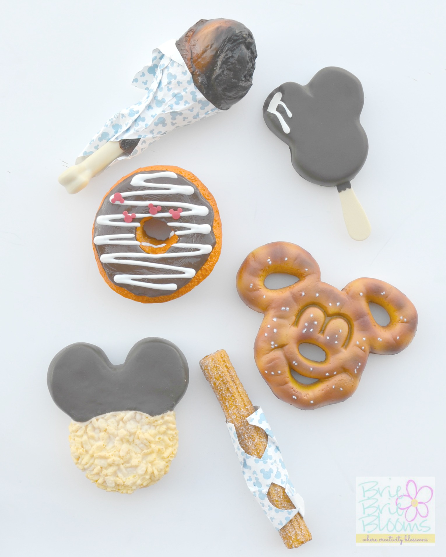 Disneyland food magnets