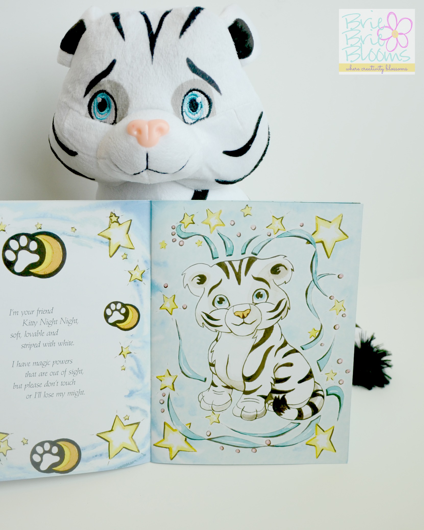 Kitty Night Night book and tiger