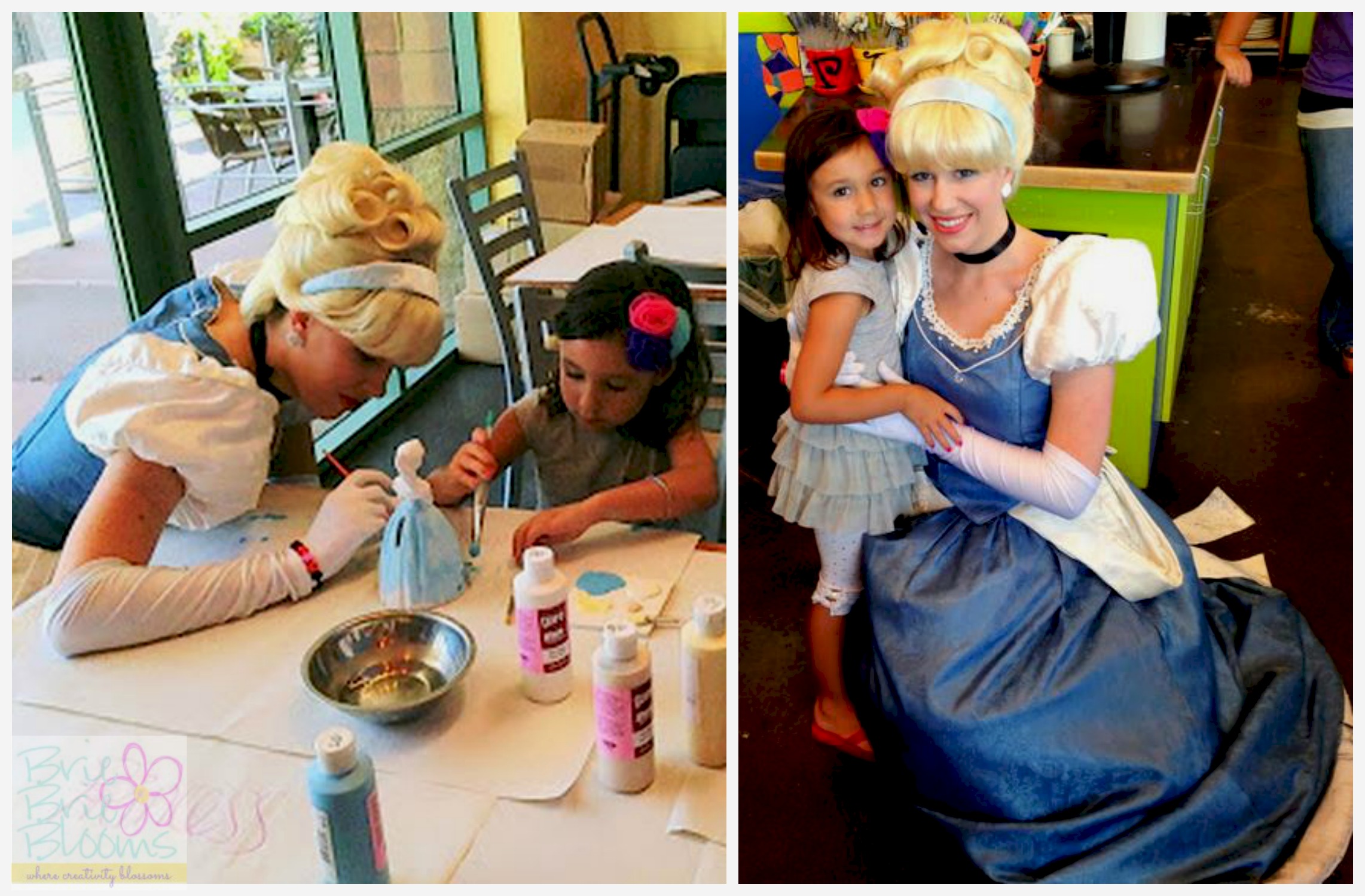 Fairytale Events princess at As You Wish pottery