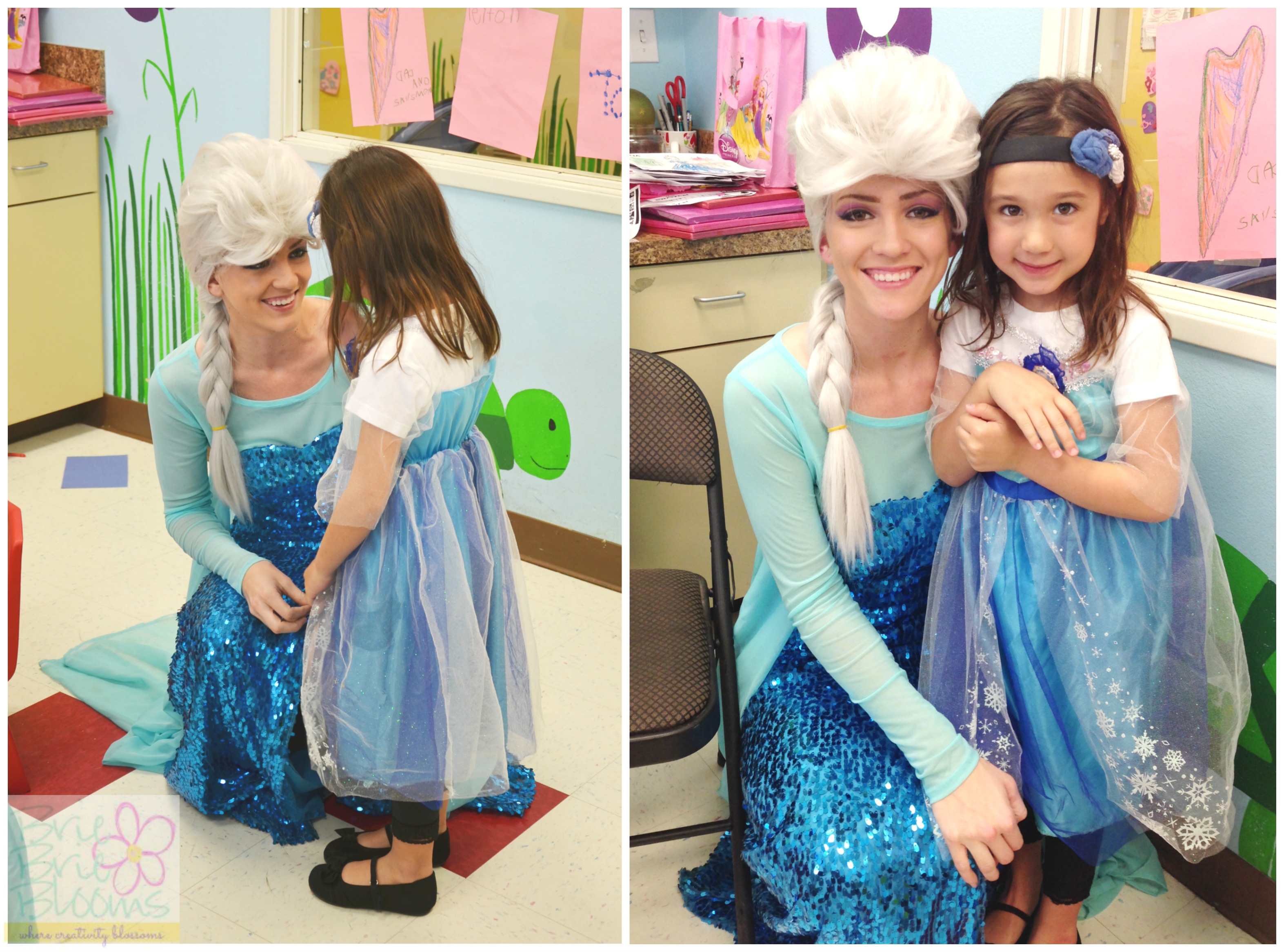 Fairytale Events princess at school Valentine's Day party
