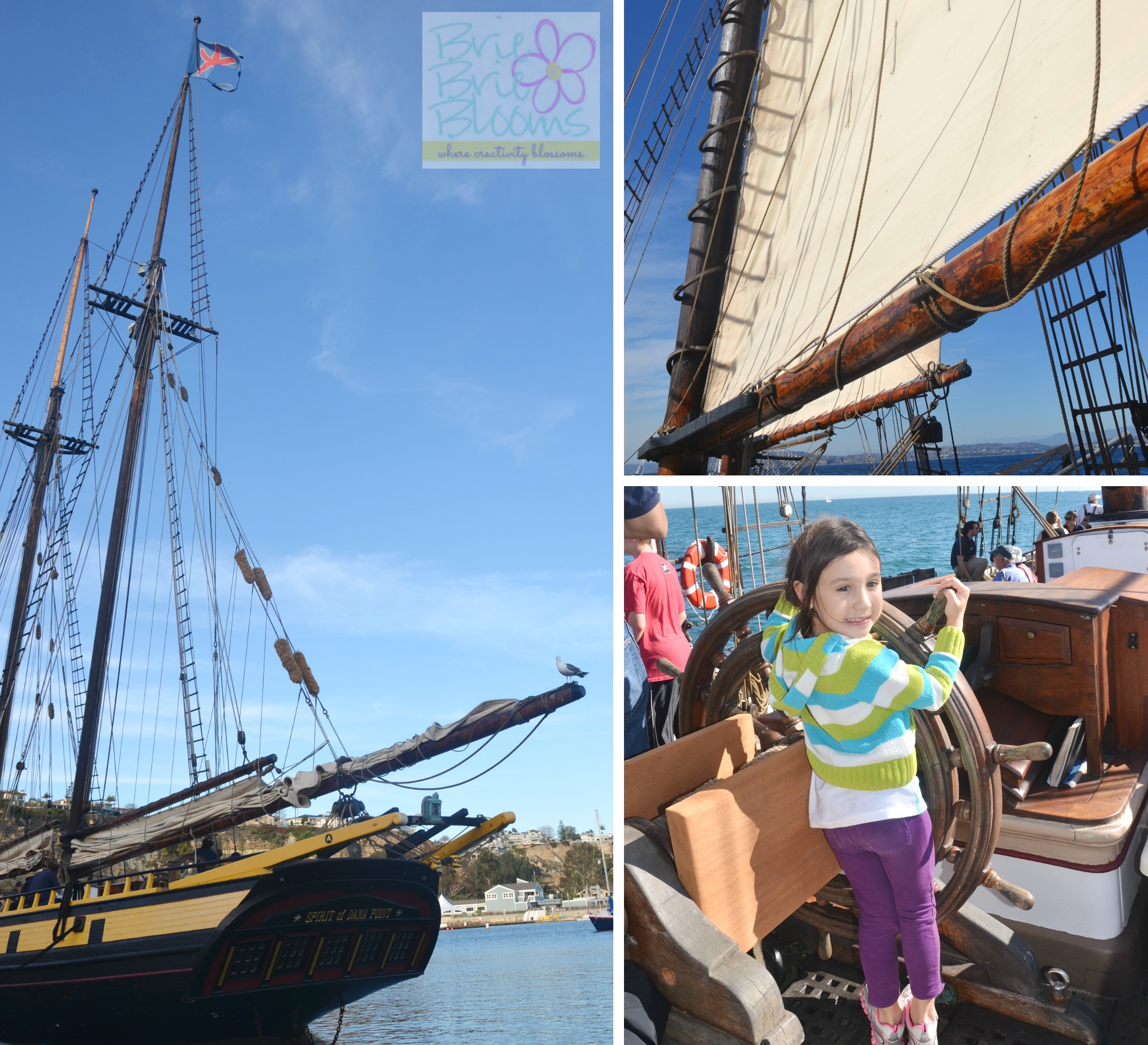 Tall Ship tour at the Ocean Institute in Dana Point