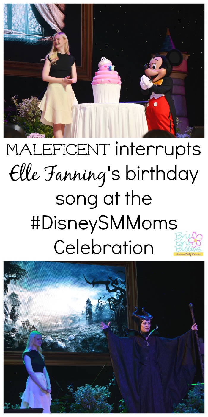 Maleficent-interrupts-Elle-Fanning's-birthday-at-Disneyland