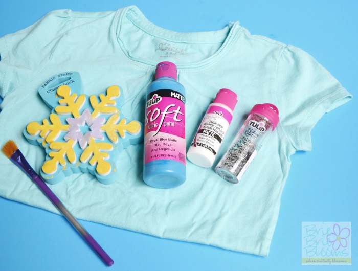 Frozen-shirt-kids-craft-supplies
