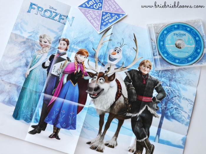 FROZEN soundtrack CD giveaway and Elsa tracing activity - Brie Brie Blooms