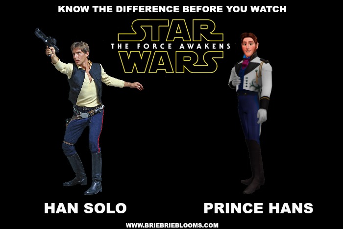 Star Wars newbie, Han Solo vs Prince Hans