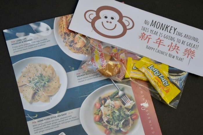 Chinese New Year Printable treat gift bag tag PF Changs