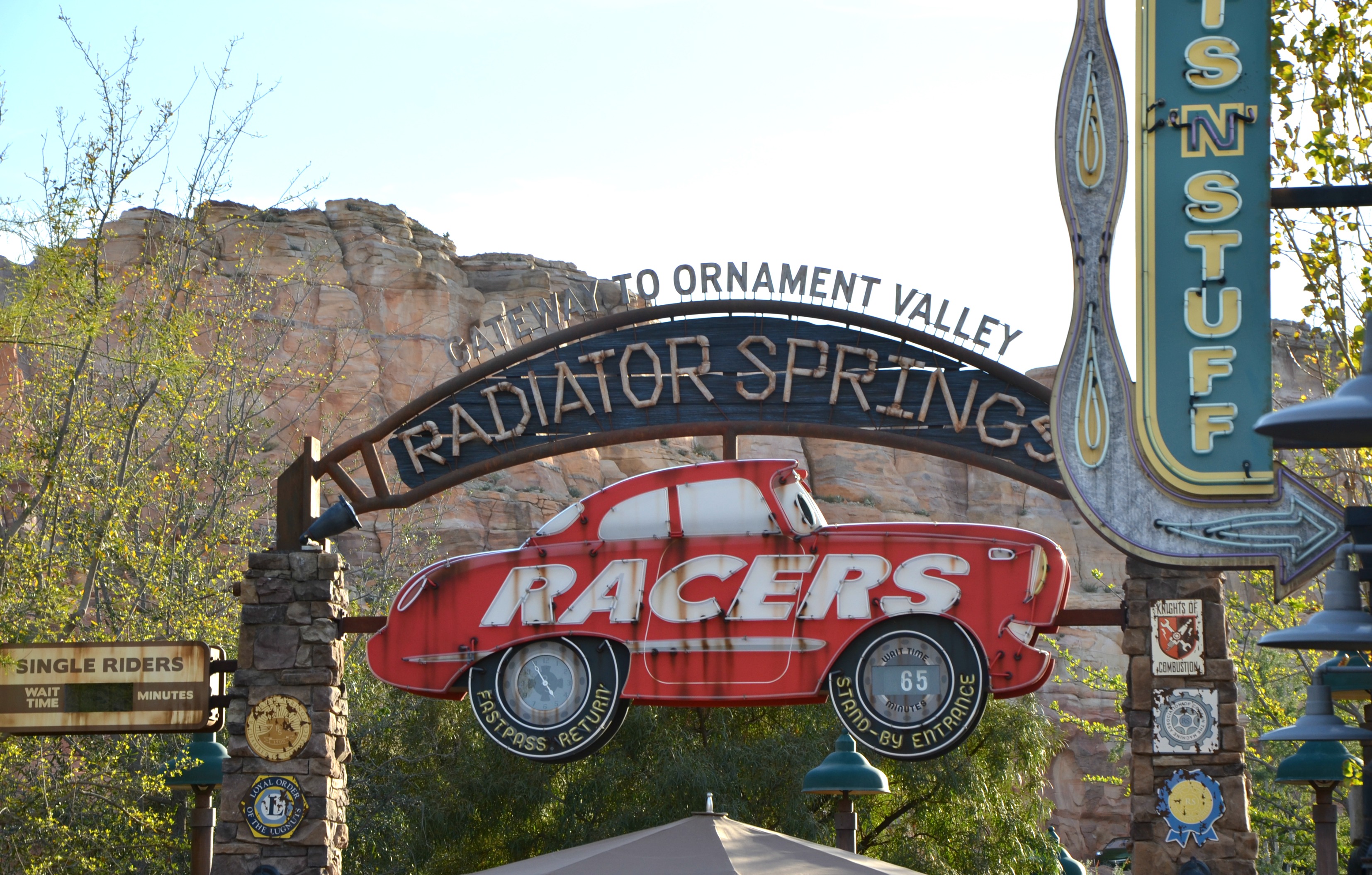Disneyland Diamond Days Sweepstakes Winner Radiator Springs Racers