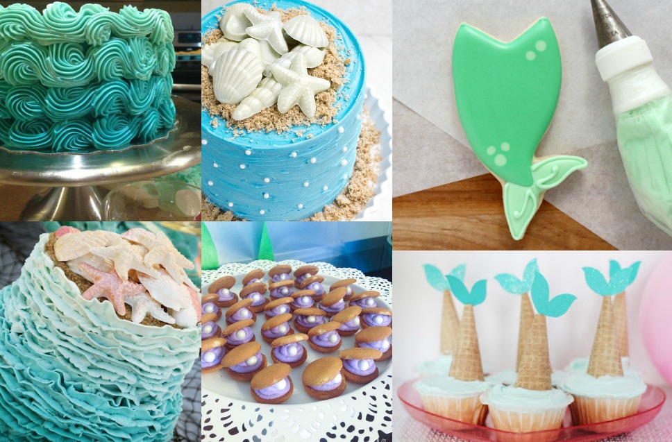 First Birthday Mermaid Party Inspiration Food