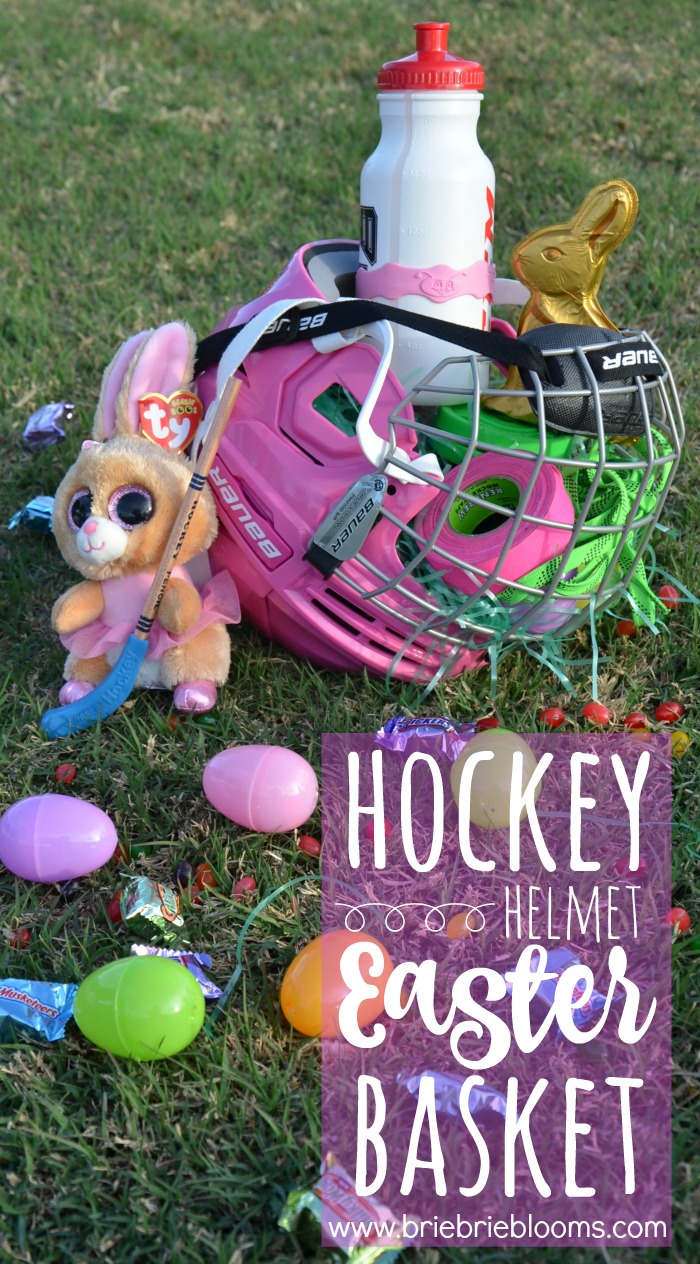 Give the ultimate hockey Easter basket complete with bunny and hockey stick pencils to your little hockey player!