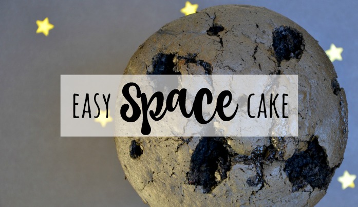 Easy Space Cake recipe featured
