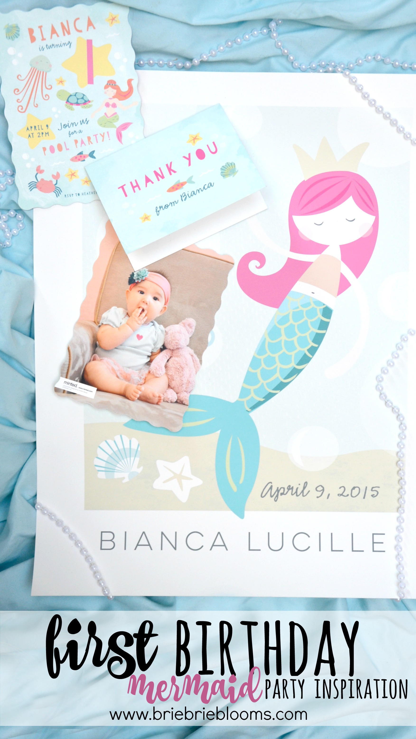First Birthday Mermaid Party Inspiration Party Plan
