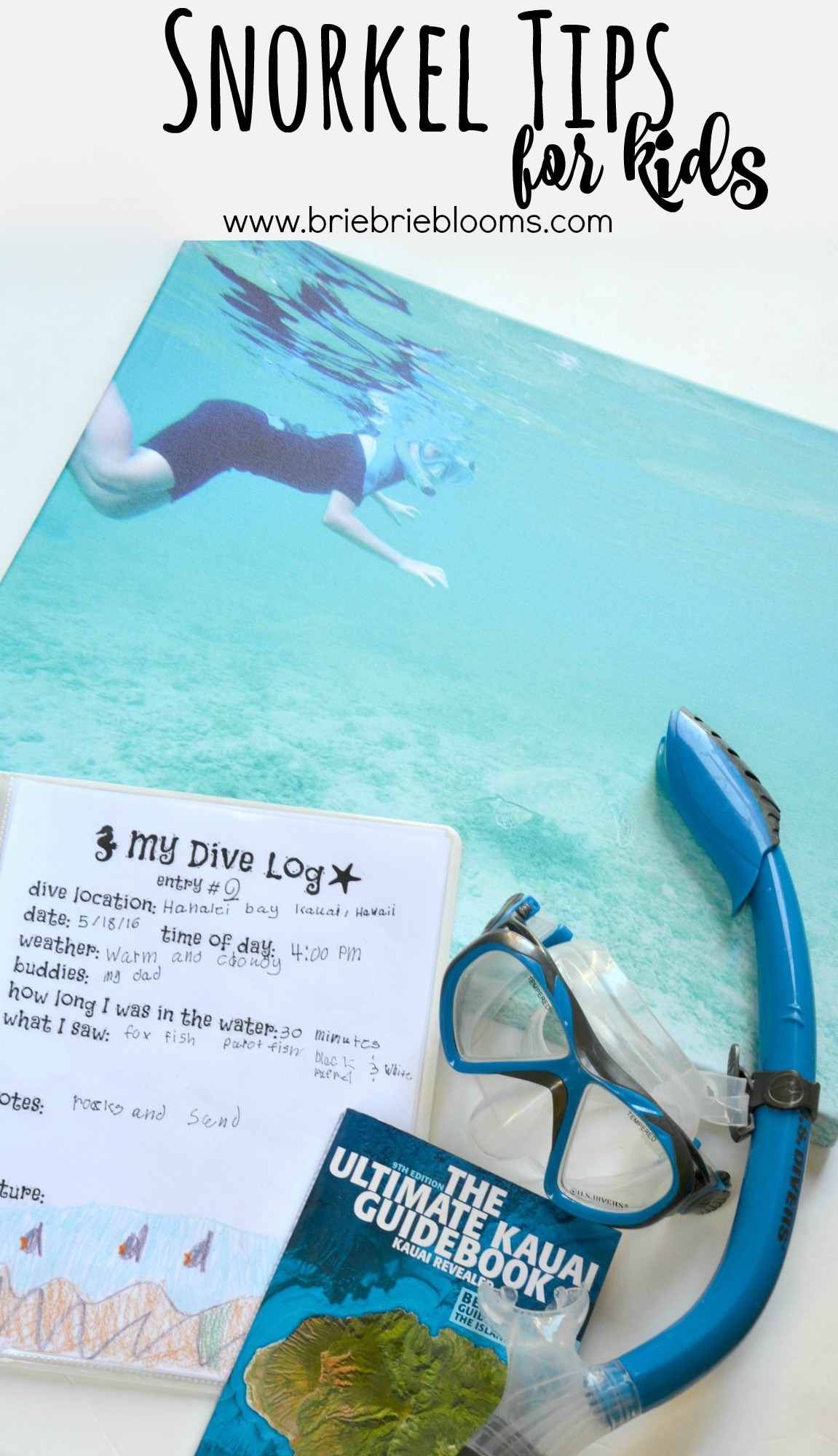 Snorkel tips for kids canvas giveaway