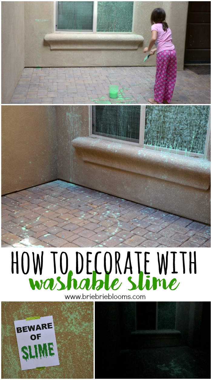 How to decorate with washable slime