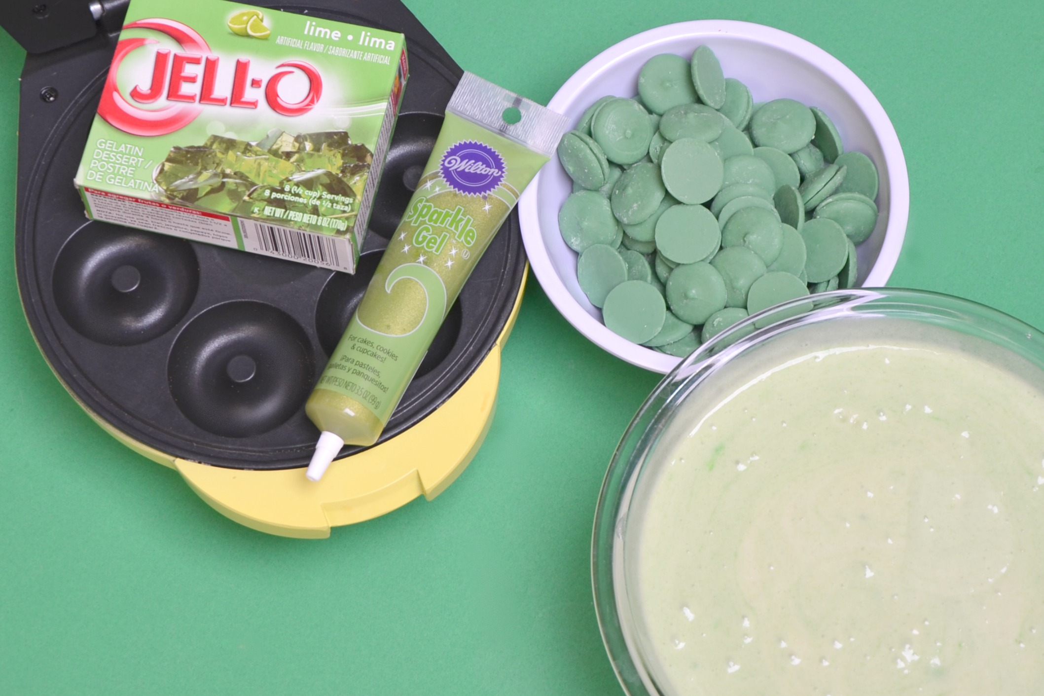JELL-O Zombie Donuts ingredients
