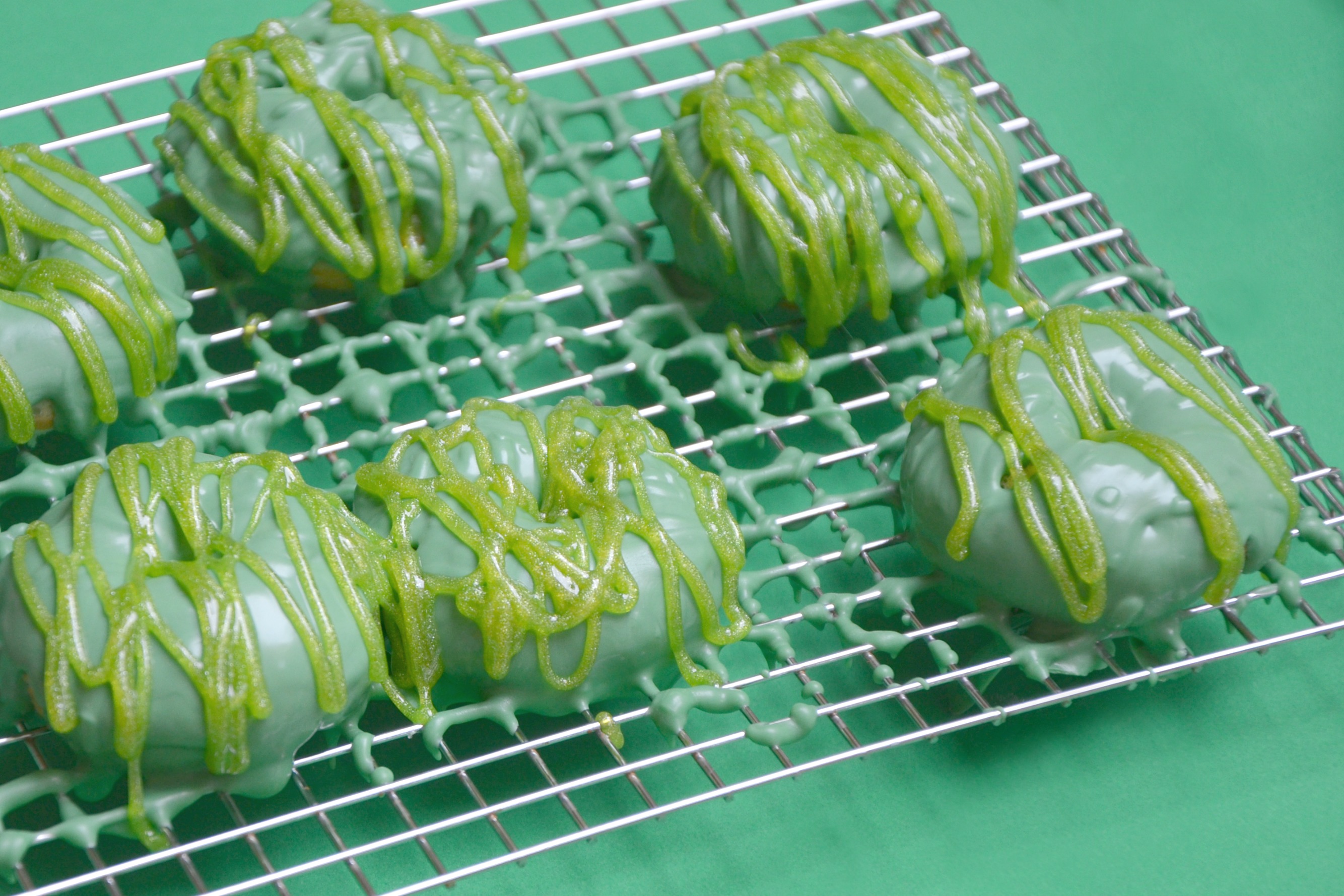 Slimed Zombie Donuts